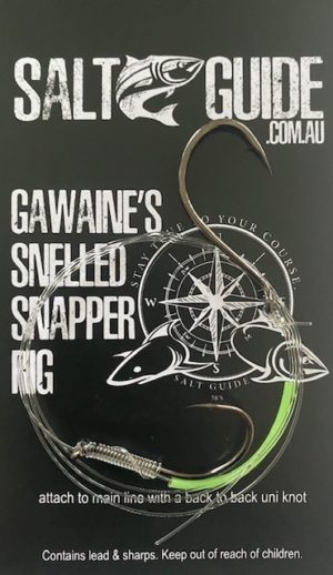 Gawaine’s snelled snapper rig